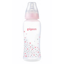 PIGEON FLEXIBLE BOTTLE STREAMLINE PINK STAR 250ML