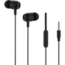 Pro Bass Catalyst series Packaged Aux earphone With Mic - Black
