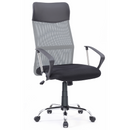 Everfurn Orion High-Back Office Chair - Grey & Black