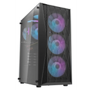 darkFlash Computer Case DK352 Plus - Black (with 4 ARGB Fans)