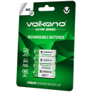 Volkano Extra Series AAA Rechargeable Batteries Pack of 4