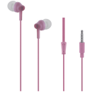 Pro Bass Genesis Series Packaged Aux Earphone No Microphone - Pink