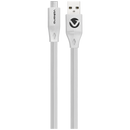 Volkano Slim Series Flat PVC Type-C Cable 1.2m - White