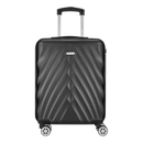 Travelwize Terra ABS 77cm 4-Wheel Spinner Luggage - Black
