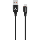 Volkano Flexi Series USB to Type-C 2.5m 30w - Black