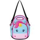 Quest Neoprene Lunch Bag - Unicorn - Blue/Pink