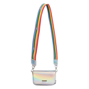 Quest Rainbow Cross Body Bag - Silver