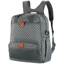 Totes Babe Dotty Series Diaper Backpack Grey
