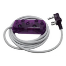 Ellies 2 Way Light Duty Coloured Extension Lead -3M