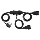 Switched Easy Cable Extender Daisy Chain Kit 6m Total