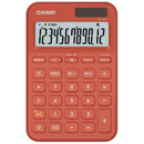 Casio MS-20YC 12 Digit Desk Calculator Red