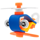 Edu-matic Flexi Build Mini Kit - Helicopter - 14 pcs