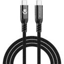 Volkano Weave Series 60w Magnetic Type-C Cable - Black