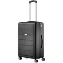 Travelwize Maple ABS 65cm 4-Wheel Spinner Luggage - Black