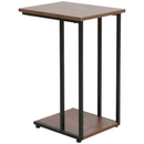 Rhea Sofa Side Table - Chestnut
