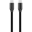 Volkano Weave Series Type-C to Type-C Cable 3m 60w - Black