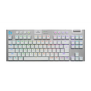 Logitech(R) G915 X LIGHTSPEED TKL Low-Profile Wireless Gaming Keyboard - White