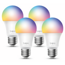 TP-Link Tapo L530E (4-Pack) Smart Wi-Fi Light Bulb - Multicolor