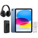 MD4A4QA/A - 11-inch iPad Wi-Fi | 128GB - Blue Headphone+Charger+Powerbank