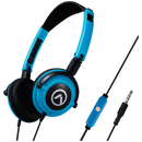 Amplify Symphony Headphones with Microphone - Blue & Black