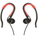 Amplify Sport Rapid Series Earbuds with Pouch - Black/Red