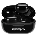 Rocka Galaxia True Wireless BT Earphones with Charging Case - Black