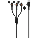 Rugged by Volkano Water- and Dust-Proof USB to 3-in-1 Cable - 1.2m