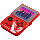 VX Gaming Nostalgia Series Handheld Retro Game Station with 4gb Micro SD - Red