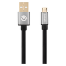 VolkanoX Couple Series Micro USB Premium Twin Pack 1m Charge/Data Cable - Black