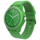 Volkano Splash Series Round Smartwatch - Green