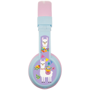 Volkano Sidekick Series Wired Kiddies Headphones with Share Port - Lavender/Light Blue