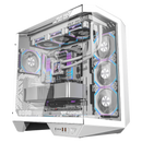 darkFlash DY470 ATX Computer Case - White