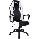 Thor High-Back Gaming Chair - White and Black