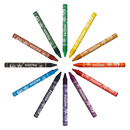 Frozen 12 Wax Crayons Multi