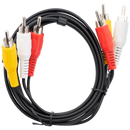 Volkano 3 RCA to 3 RCA Cable 1.5m