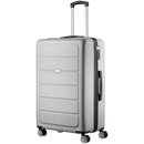 Travelwize Maple ABS 75cm 4-Wheel Spinner Luggage - Silver