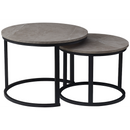 Everfurn Indus Nesting Coffee Table - Ash Grey - Extra Large (2 Piece)