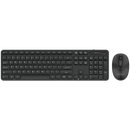 VolkanoX Garnet Bluetooth Wireless Keyboard and Mouse Combo - Black