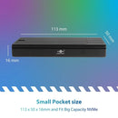 NexStar SX; M.2 NVMe SSD to USB 3.2 Gen2x2; 20G; Type C; Black Enclosure (NST-230C3-BK)