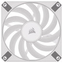 CORSAIR iCUE AF120 RGB SLIM 120mm PWM Fluid Dynamic Bearing Fan - White