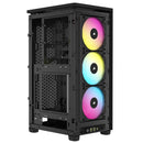 2000D Icue Airflow Tempered Glass Mid-Tower; Black; Af Slim Fans Sf Psu Only