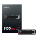 Samsung 9100 Pro 2 Tb Nvme Ssd - Read Speed Up To 14 700 Mb S Write Speed To Up 13 300 Mb S Random Read Up To 1 850 000 Iops Random Write Up To 2 600 000 Iops Pcie 5.0 X4 Nvme 2.0 V-Nand Tlc In-House Controller 1Gb Low Power Ddr4X Sdram 1200Tbw