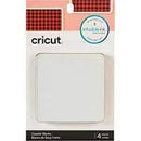 2006581: Cricut Infusible Ink Aluminium Coasters 4-Pack (White Square) 4 Square Coasters 3.75'' X 3.75'' (9.5 Cm X 9.5 Cm)
