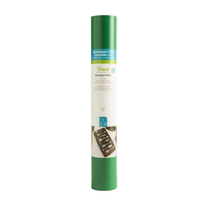 Cricut Premium Vinyl Removable 30X120Cm Green - Effortless Crafting!