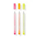 Cricut 3 Glitter Gel Pens (0.8 Mm) In Neon Pink; Neon Orange; Neon Yellow; Embellish Projects With Personal Notes Or D