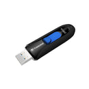 Transcend 256Gb Jf790 Usb3.1 Gen 1 Capless Flash Drive - Black And Blue