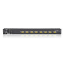 8P Ps 2-Usb Vga 19'' Lcd Kvm Switch W (Usa Kb Spkb) W (Us Eu) Cord Aten