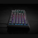 CORSAIR K55 Core Gaming Keyboard; Backlit Zoned RGB LED; Rubberdome