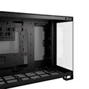 2500D AIRFLOW Micro ATX Dual Chamber PC Case; Black