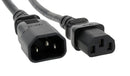 Apex Power Cord - Kettle Cord (C13) Male-Female Extension Cable, 1.8 Meter